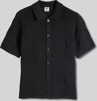 Levi's Regular Fit Kurzarmhemd aus reiner Baumwolle in Black, Gr&ouml;&szlig;e XXL