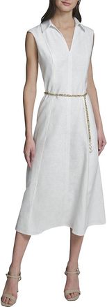 Karl Lagerfeld Karl Lagerfeld Subtle Floral Ottoman Dress