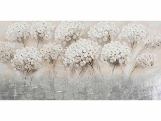 Schubiger M&ouml;bel Bild Feld mit Chrysanthemen