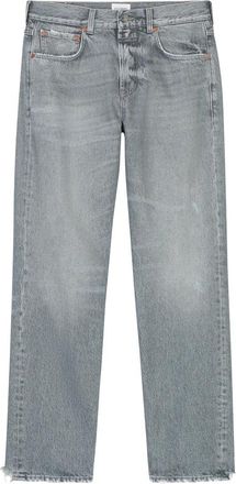 Closed Grijze denim jeans met relaxte pasvorm - Dames - Regular Fit Jeans - Grijs - W30 - Denim - Jeans
