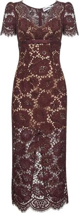 Self Portrait Mujer, Vestidos, Púrpura, Talla: 2XS