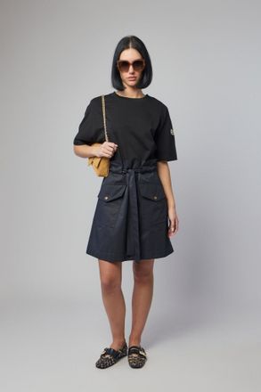 Moncler Cotton Polyamide T-Shirt Dress