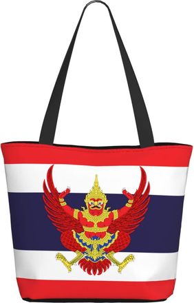 AOOEDM Thailand Flag Ladies Shopping Bag 13x11x7in.The Perfect ValentineS Day Gift.It Is The Best ValentineS Day Gift For Mom, Daughter, Wife,Etc