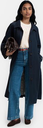 La Redoute Collections Oversized trenchcoat met knopen, Signature MAURICE