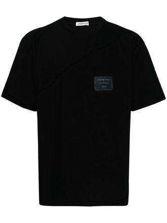 Undercover logo-appliqu&eacute; cotton T-shirt - Black