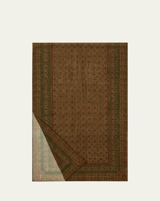 Loro Piana Marigold Silk Chiffon Scarf