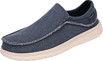 Generic New for Men Border Casual Shoes Mens Flat Canvas Shoes Light and Large Size Shoes Campus Shoes for Boys (Blue, 5.5)