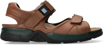 Mephisto Sportieve herensandaal - kastanjebruin - Heren - Sandalen - Bruin - 47 EU - Leer - Schoenen