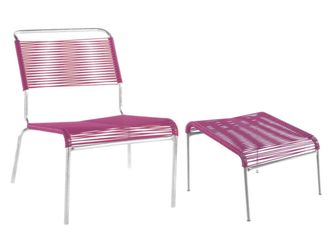 Schubiger M&ouml;bel Lounger + Hocker S&auml;ntis