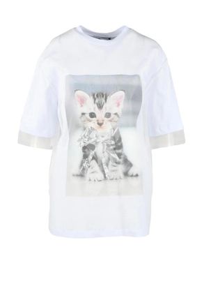 Msgm Womens T-shirt - White