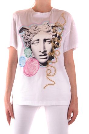 Versace Camisa Manga Corta Blanco