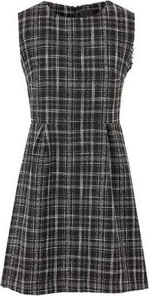 8 by YOOX TWEED A-LINE MINI DRESS