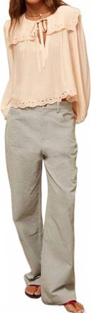 Ciao Lucia Jona Top In Peach