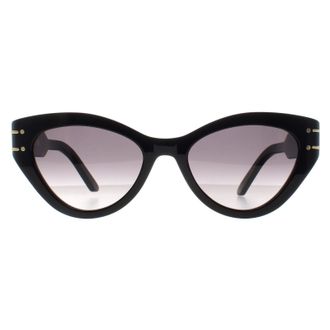 Dior Butterfly Womens Shiny Gold Smoke Gradient Signature B7I - One Size