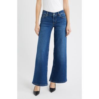 Frame Denim Le Slim Palazzo Wide Leg Jeans in Femma at Nordstrom, Size 24
