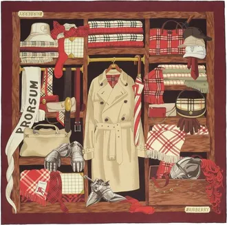 Burberry Wardrobe Silk Scarf