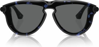 Burberry Dark Grey Shield Mens Sunglasses BE4427 411187 136
