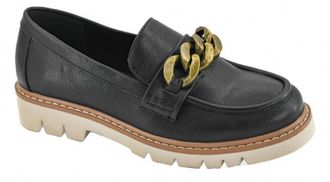 Corkys Footwear Womens Chunky Loafers In Black