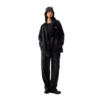 Hunter Womens Unisex Adult Izzy Hooded Jacket (Black) - Size X-Small