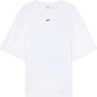Off-white White Logo T-shirt