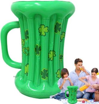 OEM Mesa Hinchable De P&oacute;ker Y Nevera Port&aacute;til (naranja): Mesa Multifuncional Para Bebidas Y Juegos De Cartas