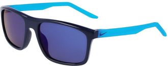 Nike FIRE P FD1818 Polarized 451 Mens Sunglasses Blue Size 54