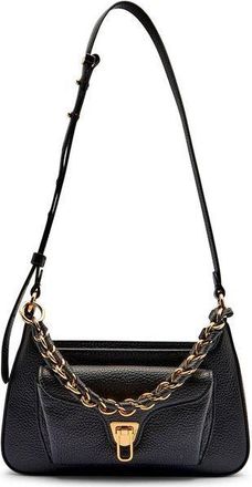 Coccinelle Womens Handbag Black Cowhide