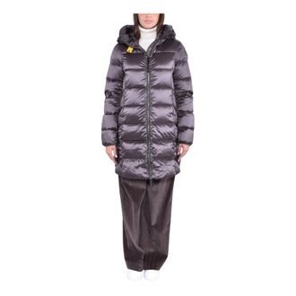 Parajumpers Marion donsjack met capuchon - Dames - Mantels - Bruin - Maat: S Zijde