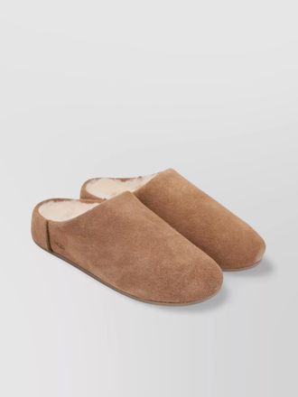 UGG suede slip-on slippers