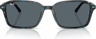 Ray-Ban Raimond Blue Rectangular Unisex Sunglasses RB2231 1417R5 58