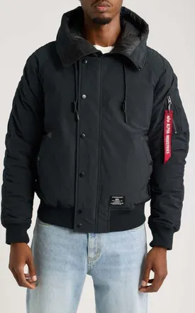 Alpha Industries N-2B Altitude Parka in Black at Nordstrom, Size Xx-Large