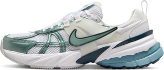 Nike Womens V2K Run White Smokey Blue Armory Navy Cannon