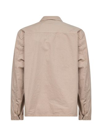 Stone Island Mercerised Organic Cotton Overshirt - Beige