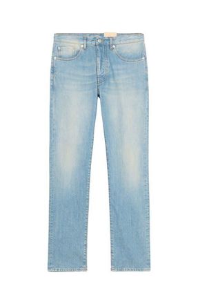 Fortela 966 John Stone Wash 5-Pocket Regular Fit Denim Trousers in D250 at Nordstrom, Size 27 33 Eu