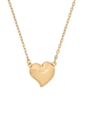 Kate Spade New York heart pendant necklace in Gold at Nordstrom