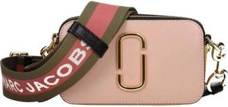 Marc Jacobs Roze Leren Mini Crossbody Tas - Dames - Schoudertassen - Roze - ONE Size - Leer - Tassen