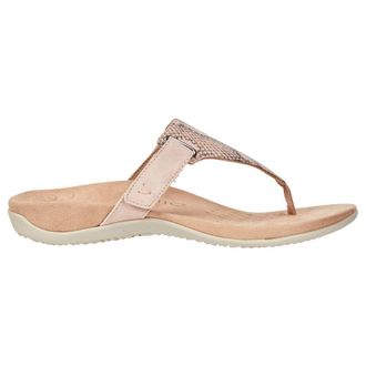 Vionic Rest Wanda Leather Womens Toe Post Sandals - Pale Blush - Size:UK 7.5