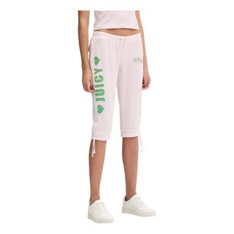Juicy Couture Angel Shorts - Dames - Korte Broeken - Roze - S - Katoen - Korte Broeken