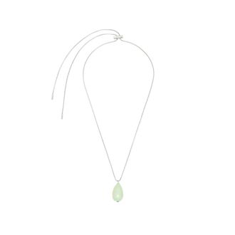 Plan C Necklaces, female, Green, Size: ONE SIZE Paper Pearl Necklace