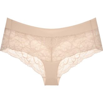 Triumph Body MakeUp Illusion Lace Briefs Panties in Nude Beige at Nordstrom, Size Xx-Large