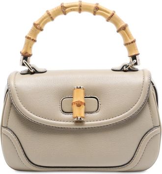 Gucci Pre-owned Gucci Medium Calfskin New Bamboo Satchel Ladies 4SQLBHJ3Q969BTD8