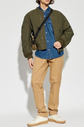 A.P.C. Denim Shirt, Mens, Navy Blue