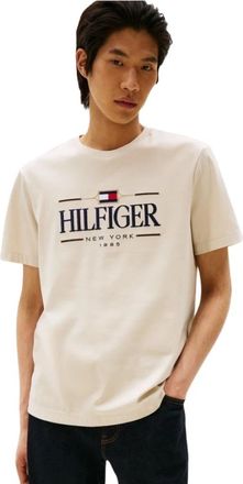 Tommy Hilfiger Hombre, Camisetas, Blanco, Talla: L