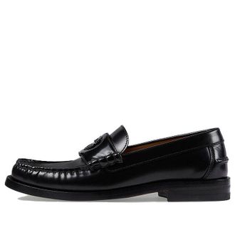 Gucci (WMNS) Gucci Interlocking G Loafers Black 738676-17X00-1000