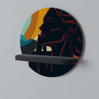 OEM Silhouette Sonata Estante Redondo Negro