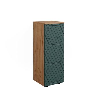 Vicco Mueble Midi Irma, Roble Dorado, 30 X 81 Cm Con 1 Caj&oacute;n, 2 Compartimentos, Ba&ntilde;o