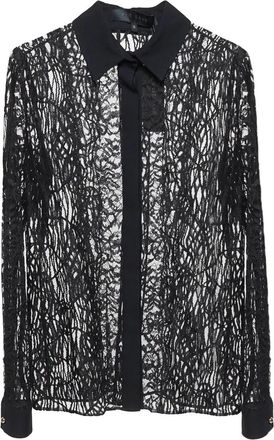 Elie Saab Camicia in pizzo - Nero