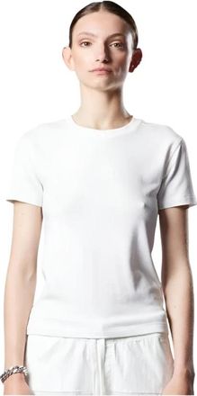 Thom Krom Off White T-shirt met ronde hals - Dames - T-shirts - Wit - XS - Katoen - Tops