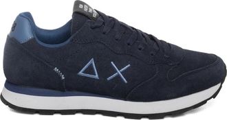 Sun 68 Tom Suede - Heren - Sneakers - Blauw - 46 EU - Su&egrave;de - Schoenen