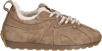 INUIKII Maribella Shearling - Dames - Sneakers - Beige - 39 EU - Wol - Schoenen